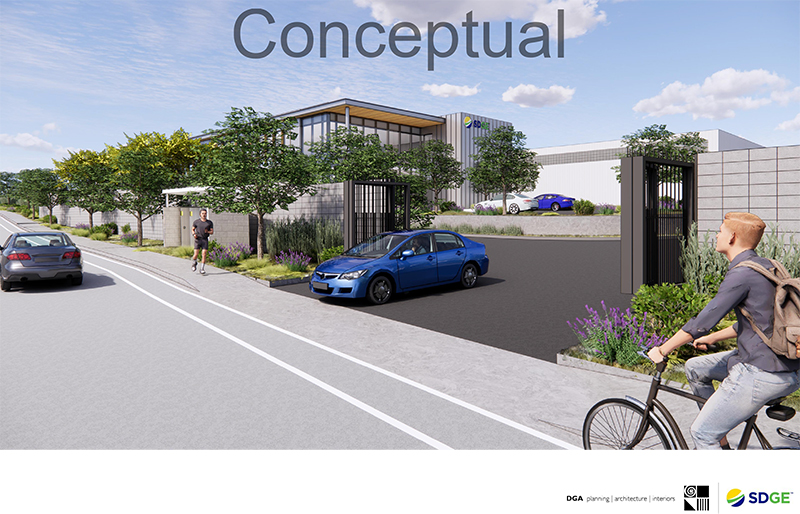 project site rendering