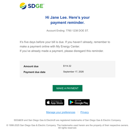 payment received